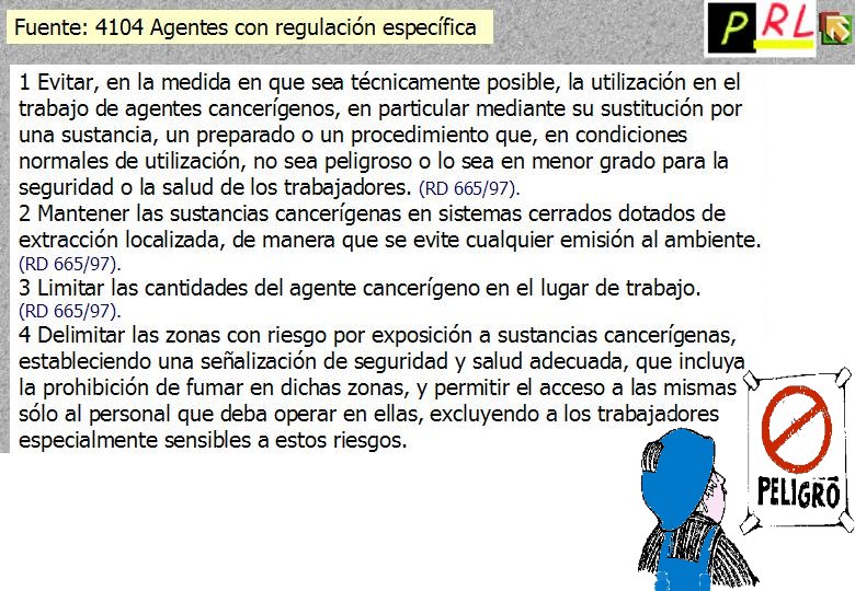 134 AGENTES REGULACION ESPECIFICA